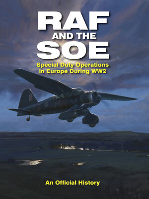 cover image of RAF and the SOE